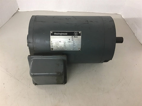 Westinghouse 1 1/2 HP AC Motor 230/460 volts 1800 Rpm 4P 145TC Frame