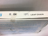 Tsubaki BL634 Leaf Chain 10 FT Long