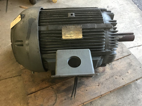 Siemens-Allis 100 HP AC Motor 460 Volt 1200 Rpm 6P 444T Frame