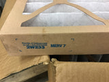 Air Handler 2W233 20x25x2 7 Pleat SC MERV Air Filter Lot of 12