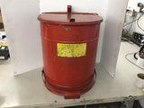 Justright 14 Gal Oily Wate Can