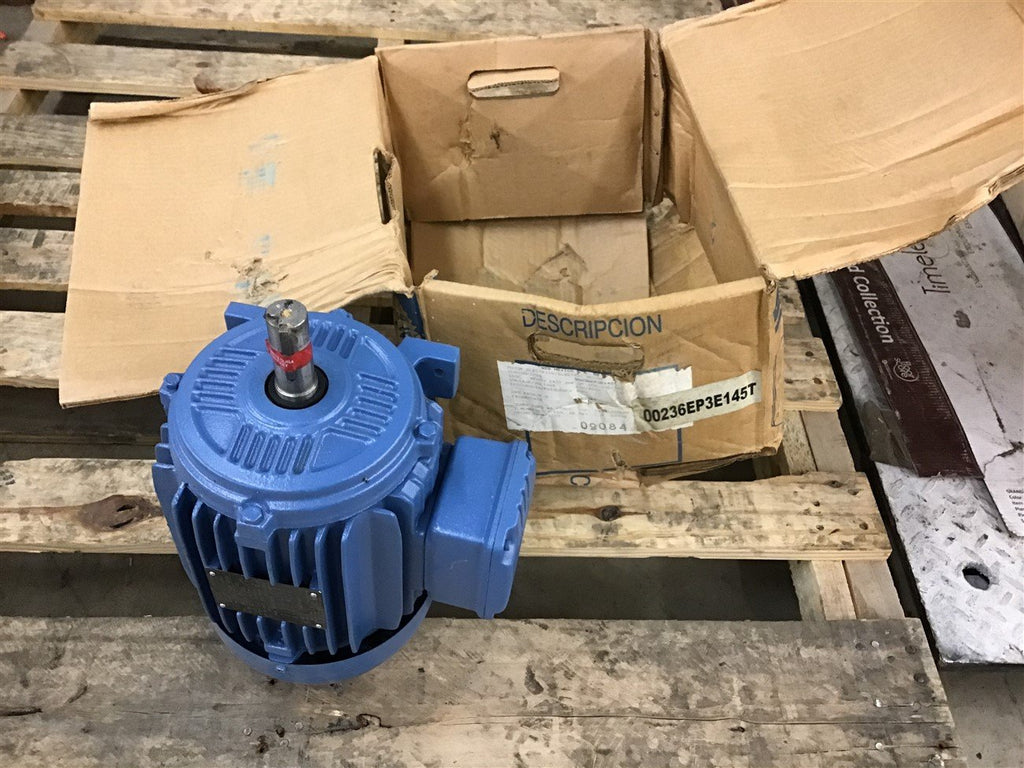 Weg 00236EP3E145T 2Hp AC Motor 208-230/460 Volt 3600 Rpm 145T Frame