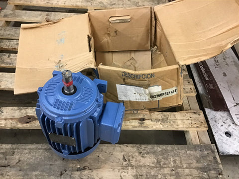 Weg 00236EP3E145T 2Hp AC Motor 208-230/460 Volt 3600 Rpm 145T Frame