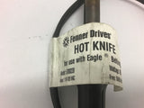 Fenner Drives 5700228 Metal Hot Knife 2-1/8" Width