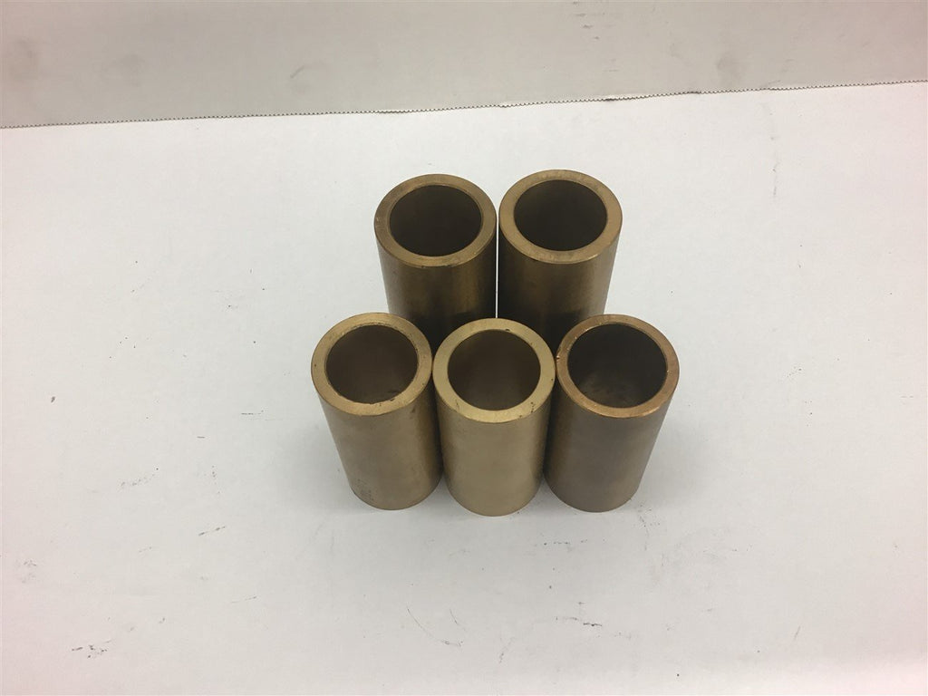 Brass Bushing 2" OD 1 1/2" Bore Assorted Lot of 5