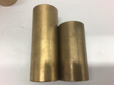 Brass Bushing 2" OD 1 1/2" Bore Assorted Lot of 5