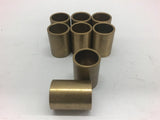 Brass Bushing 15/16" Bore 1 1/8" OD Lot of 8