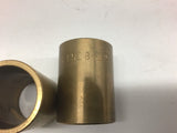 Brass Bushing 15/16" Bore 1 1/8" OD Lot of 8