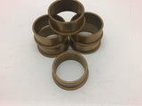 Brass Bushing 2" Bore 2 1/2" OD Lot of 6