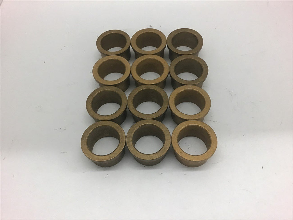 Brass Bushing 1 1/4" bore 1 3/4" OD Lot of 12