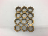 Brass Bushing 1 1/4" bore 1 3/4" OD Lot of 12