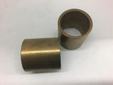 Brass Bushing 2" bore 2 3/8" OD 2 1/2" Length Lot of 3