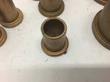 Brass Flange Bushings Assorted Lot of 12