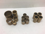 Brass Flange Bushings Assorted Lot of 14 See Description