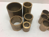 Brass Flange Bushings Assorted Lot of 14 See Description