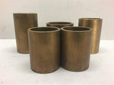Brass Flange Bushings--Assorted Lot of 5