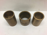 Brass Flange Bushings--Assorted Lot of 5