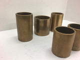 Brass Flange Bushings--Assorted Lot of 5