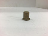 Brass Flange Bushings 1/4" Bore, 3/8" OD, 1/2" Length Lot of 75