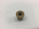 Brass Flange Bushings 1/4" Bore, 3/8" OD, 1/2" Length Lot of 75