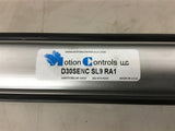 Motion Controls D30SENC SL9 RA1 Pneumatic Cylinder 2" bore 9" Stroke 3/4" Ram