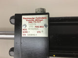 Peninsular MH6200A Pneumatic Cylinder 250 PSI 2" Bore 6" Stroke
