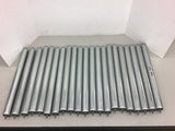 Conveyor Rollers 1 3/8" OD 16 1/2" OAL Lot of 21