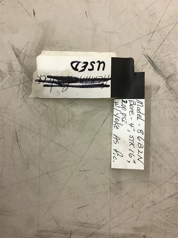 Miller 86R2N Pneumatic Cylinder 4" Bore 16" Stroke 200 PSI