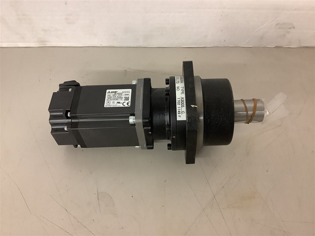 Mitsubishi electric HG-KR43G1 Servo motor 3000 Rpm w/ Takamura K9005 – BME  Bearings and Surplus