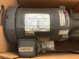 Emerson E186 1 HP AC Motor 208-230/460 V 1800 Rpm 4P 143T w/ 6WP Reducer 31:1