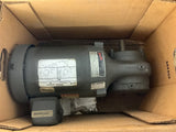Emerson E186 1 HP AC Motor 208-230/460 V 1800 Rpm 4P 143T w/ 6WP Reducer 31:1