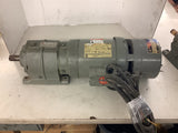 US Electric G46002 1/2 HP Brake Gear Motor 230 Volt 9.1:1 Ratio