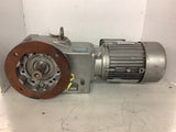 Nord 80S/4CUS 3/4 HP Gear Motor 230/460 V 1800 Rpm 76.53:1 Ratio