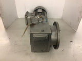 Nord 80S/4CUS 3/4 HP Gear Motor 230/460 V 1800 Rpm 76.53:1 Ratio
