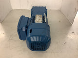 Sew Eurodrive R17 DRS71S4BE05HR 1/4 HP Brake Gear Motor 208/360 V 1710/74 23.15