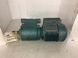 Sew-Eurodrive DFT71D4-KS 1/2 HP Gear Motor 230/400 V 1800/39 Rpm 43.05:1 Ratio