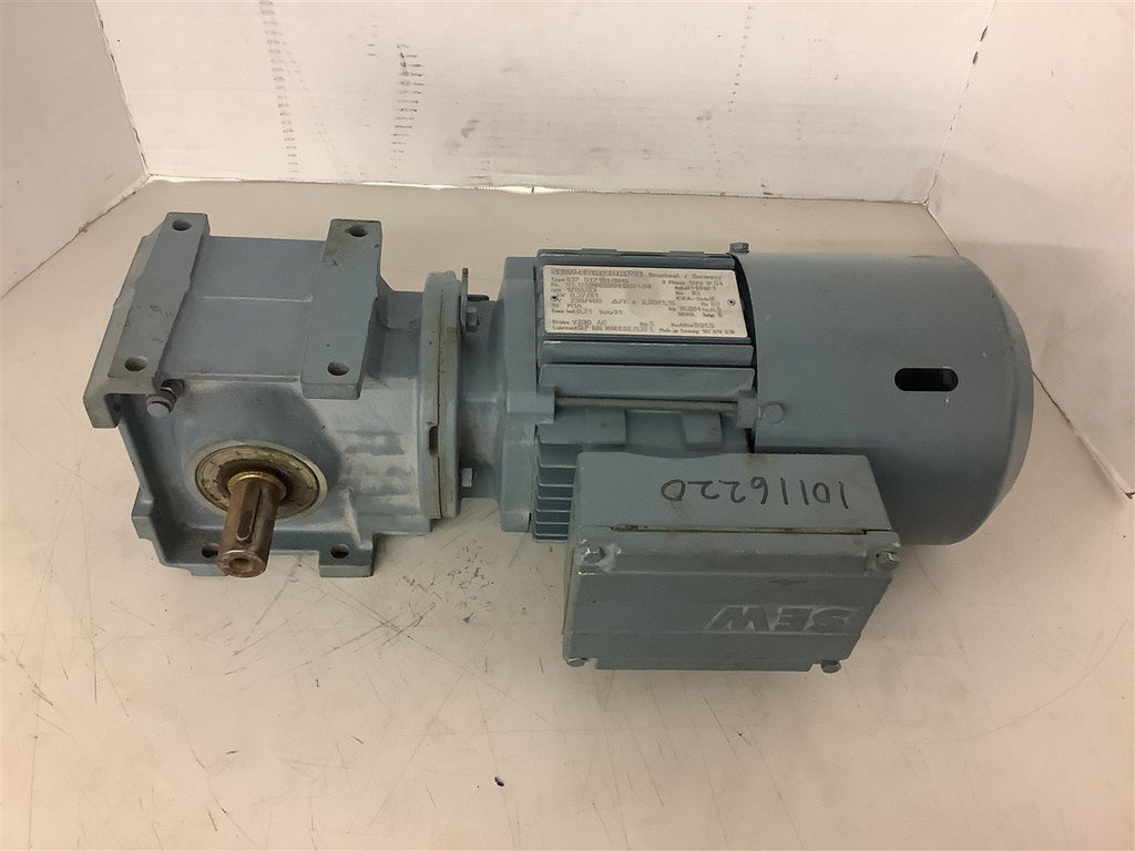 Sew-Eurodrive S37 DT71D4/BMG 0.37 KW Brake Gear Motor 230/400 V 1700/33 Rpm