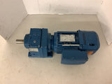 Sew-Eurodrive R37DRS71M4BE1HR 3/4 HP Gear Motor 208/360 V 1690/59 Rpm 28.73:1