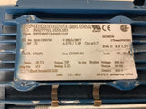 Sew-Eurodrive R37DRS71M4BE1HR 3/4 HP Gear Motor 208/360 V 1690/59 Rpm 28.73:1
