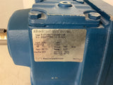 Sew-Eurodrive R37DRS71M4BE1HR 3/4 HP Gear Motor 208/360 V 1690/59 Rpm 28.73:1