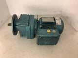 Sew-Eurodrive RF37DT71D6 .33 Hp Gear Motor 230/460 volts 1100/23 Rpm