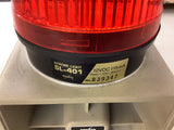 Amseco SSX-51S Indoor/Outdoor Siren with Strobe Red Lens
