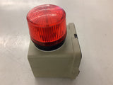 Amseco SSX-51S Indoor/Outdoor Siren with Strobe Red Lens