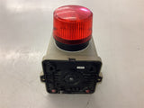 Amseco SSX-51S Indoor/Outdoor Siren with Strobe Red Lens