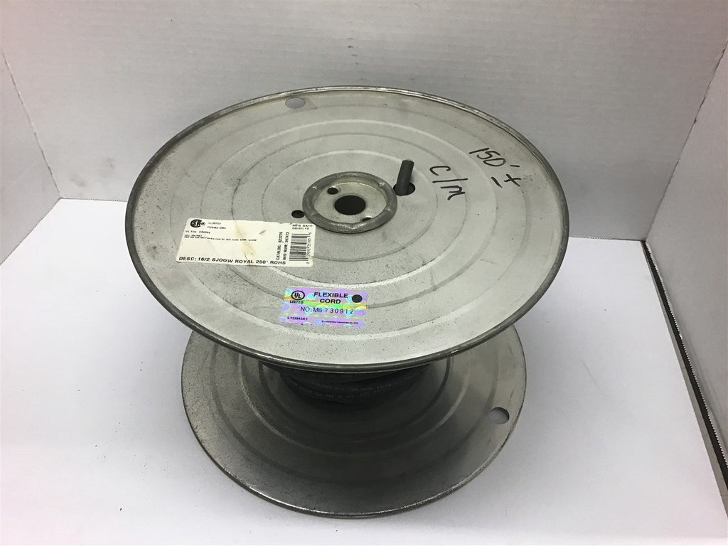 SJ00W Royal 16/2 300 Volt 150+ Feet Flexible Cord