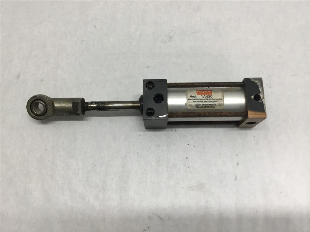 Dayton 1A430 Pneumatic Cylinder 2" Stroke 3/8" Ram