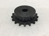 50B18F-3/4 Sprocket 50 chain 18 Teeth 3/4" Bore