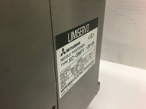 Mitsubishi XL-G554-20Y Servo Motor & Mitsubishi XC-GMFY Needle