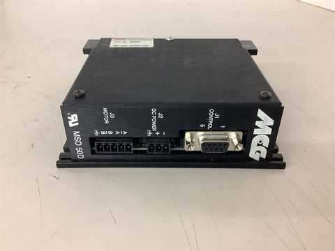 MCG MSD50D Control