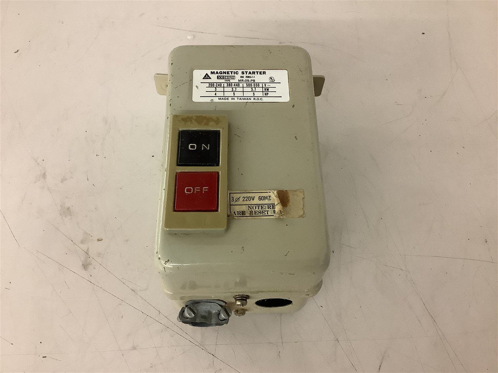 Shendian electric MR-09-PB Magnetic Starter 380-440 Volt @ 5 Hp